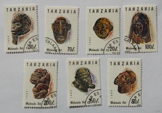 Sestava známek - Tanzania - umění