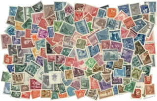 Balíček známek - Čechy a Morava 1939 - 1945 - 150 ks