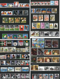 Sbírka známek - Gibraltar 1995 - 2007 - 112 ks - celé sady