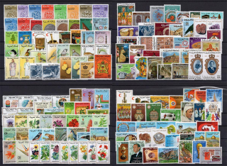 Sbírka známek - Maroko 1973 - 1993 - čisté