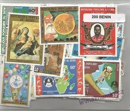 Balíček známek - Benin - 200 ks