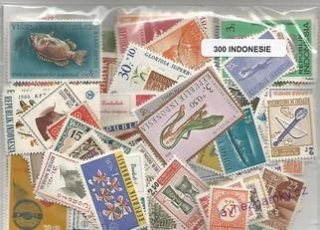Balíček známek - Indonésie - 300 ks