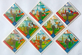 Sestava známek - Guinea Ecuatorial - sport