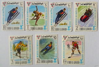 Sestava známek - Umm Al Qiwain - sport