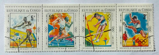 Sestava známek - Congo - sport