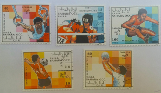 Sestava známek - Sahara - sport
