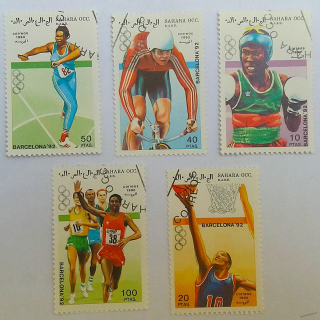 Sestava známek - Sahara - sport