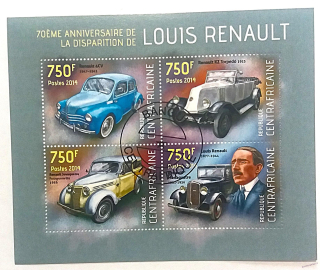 Aršík CentrAfrica - auta, Renault