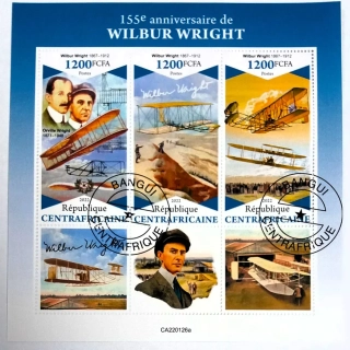 Aršík Centrafrica - letectví, Wright