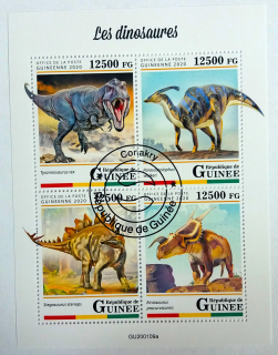 Aršík Republique de Guinee - dinosauři