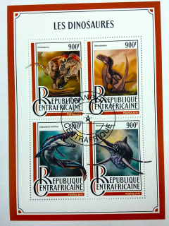 Aršík Centrafrica - dinosauři