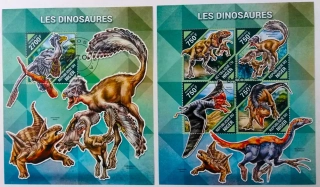 Sada aršíků Niger - dinosauři