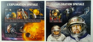 Sada aršíků Centrafrica - kosmos