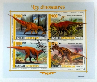 Aršík Centrafrica - dinosauři