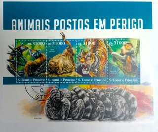 Aršík St. Tomé - divoká fauna