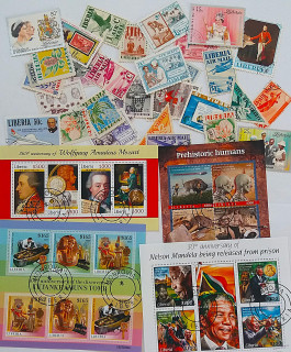 Balíček známek - Liberia - 50 ks